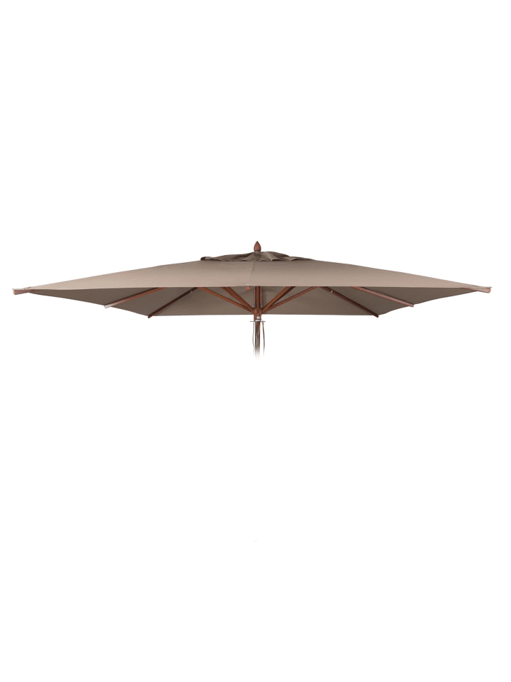 Ersatz-Bezug für Gastronomie Holz-Sonnenschirm C57b, Taupe