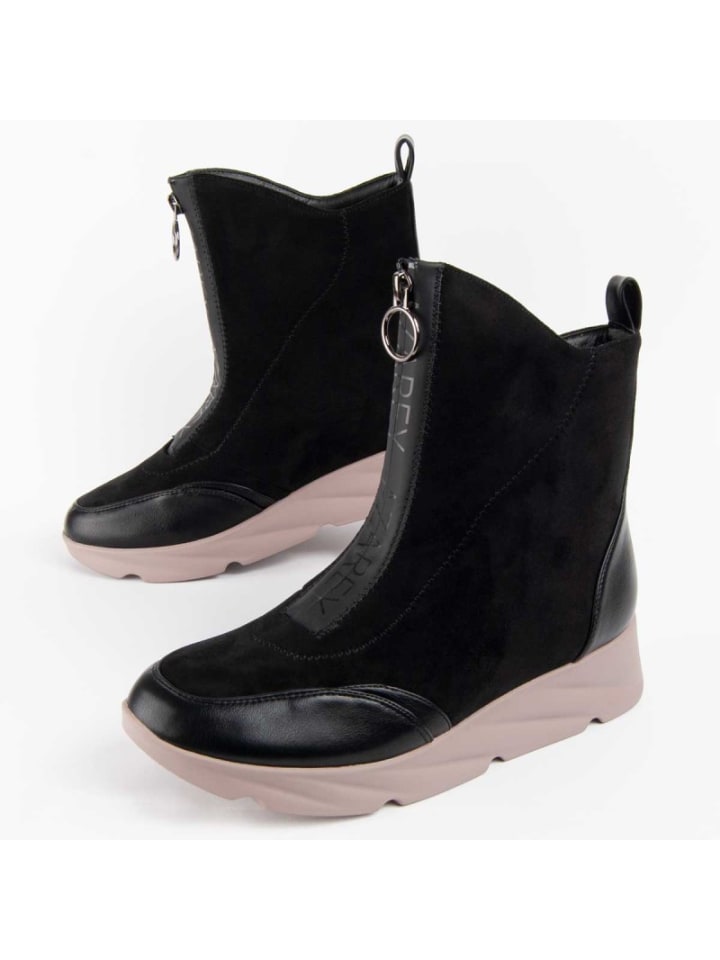 Boots Keilstiefelette Calig6 in Schwarz