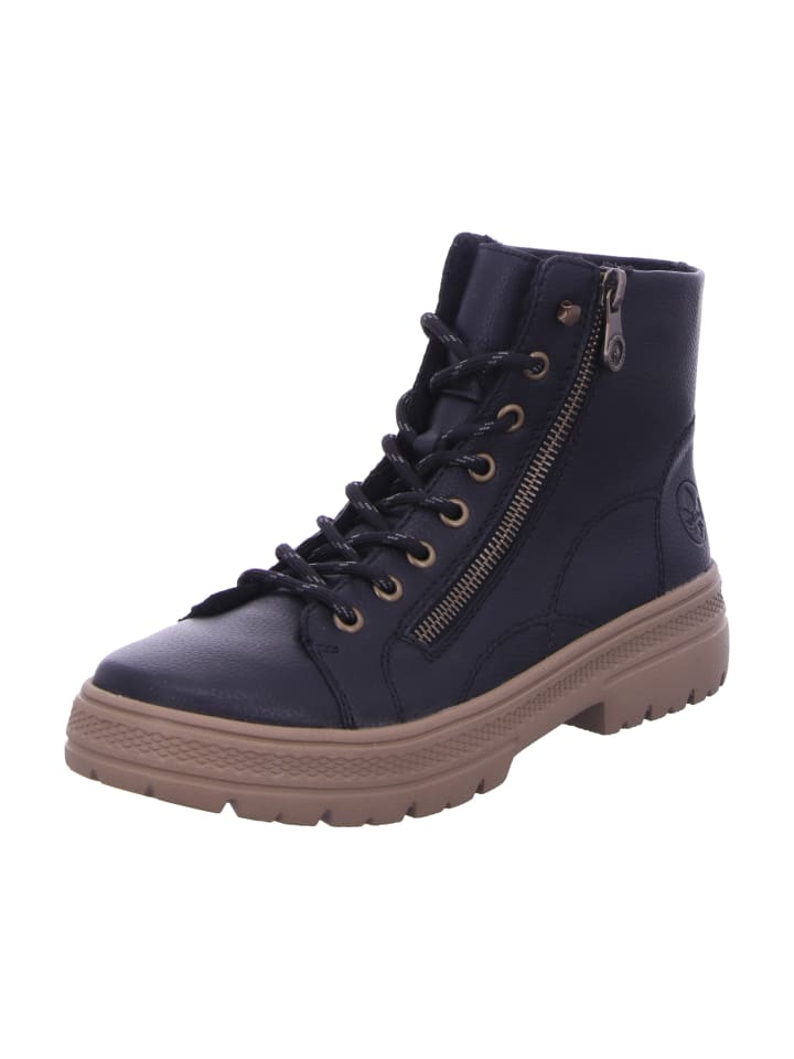 Halbschuhe in schwarz