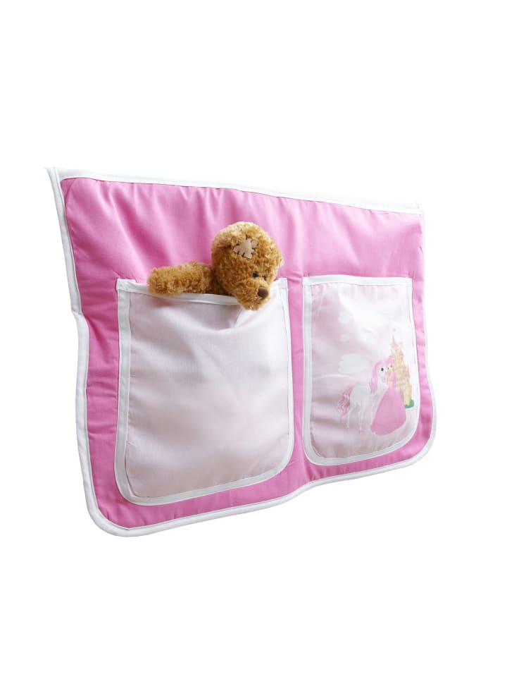 Betttasche für Hoch- und Etagenbetten in Horse (Pink)