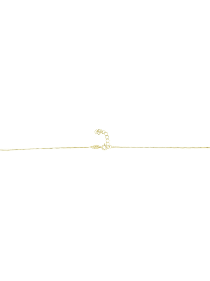 Damen Halskette – Herz aus 925 Silber 42 cm in gold
