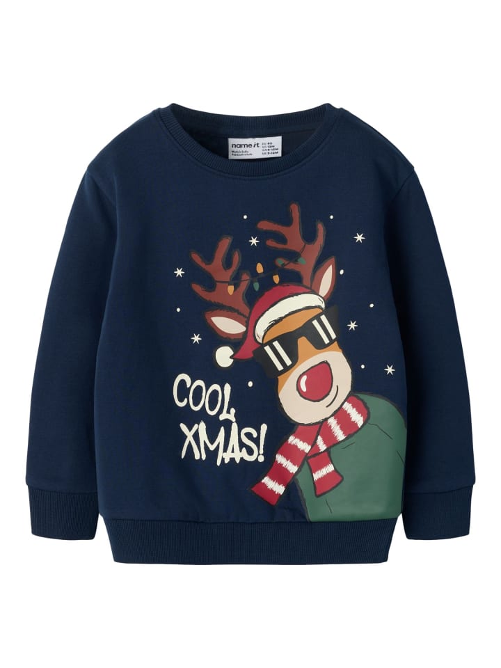Sweatshirt in Navy Blazer1