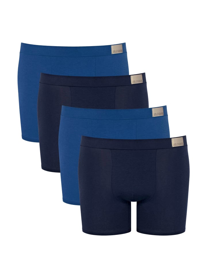 Boxershort 4er Pack in Blau