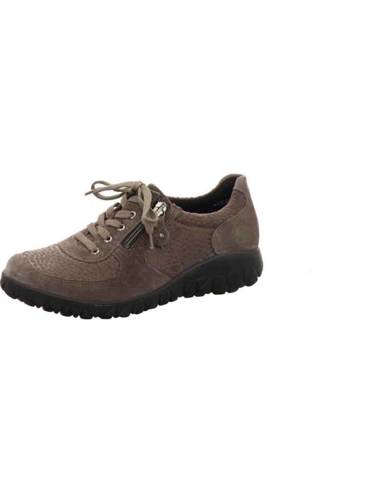 Schnürschuhe in schwarz