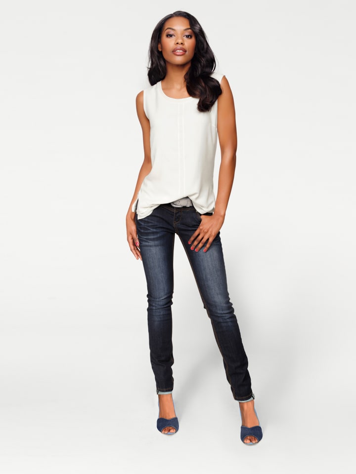Shirttop in ecru