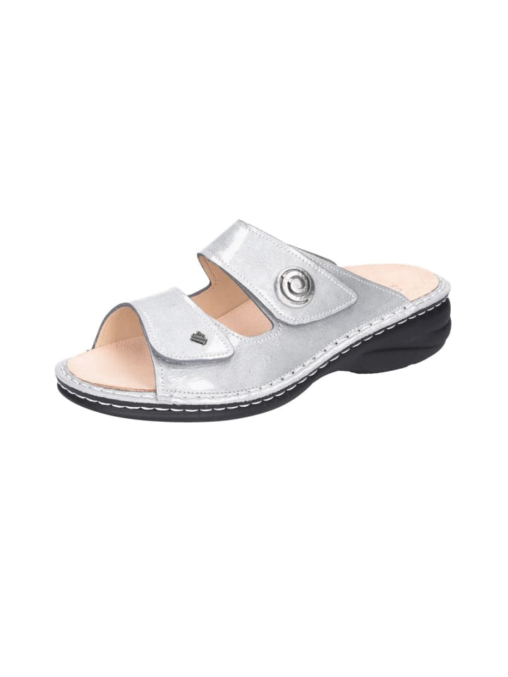 Pantolette in grau