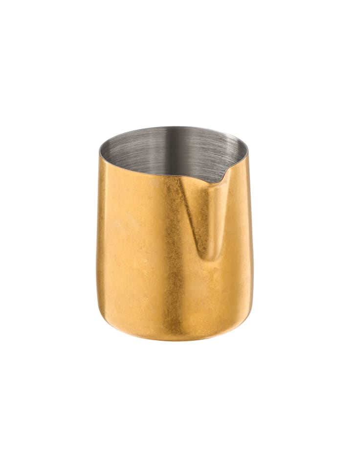 Gießer Flow in Goldfarben , Ø 6 cm, H: 6,5 cm, 150 ml, Edelstahl