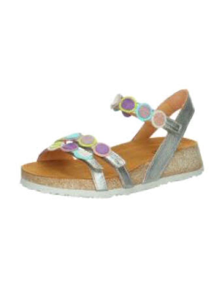 Sandalette in silber