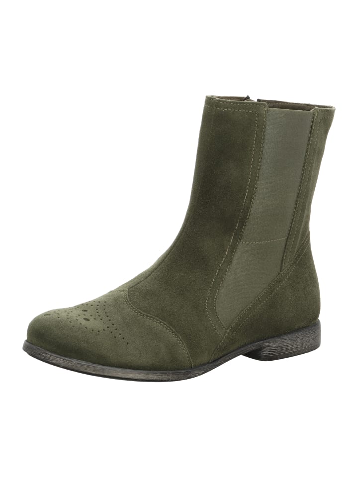 Winterstiefelette AGRAT in Oliv