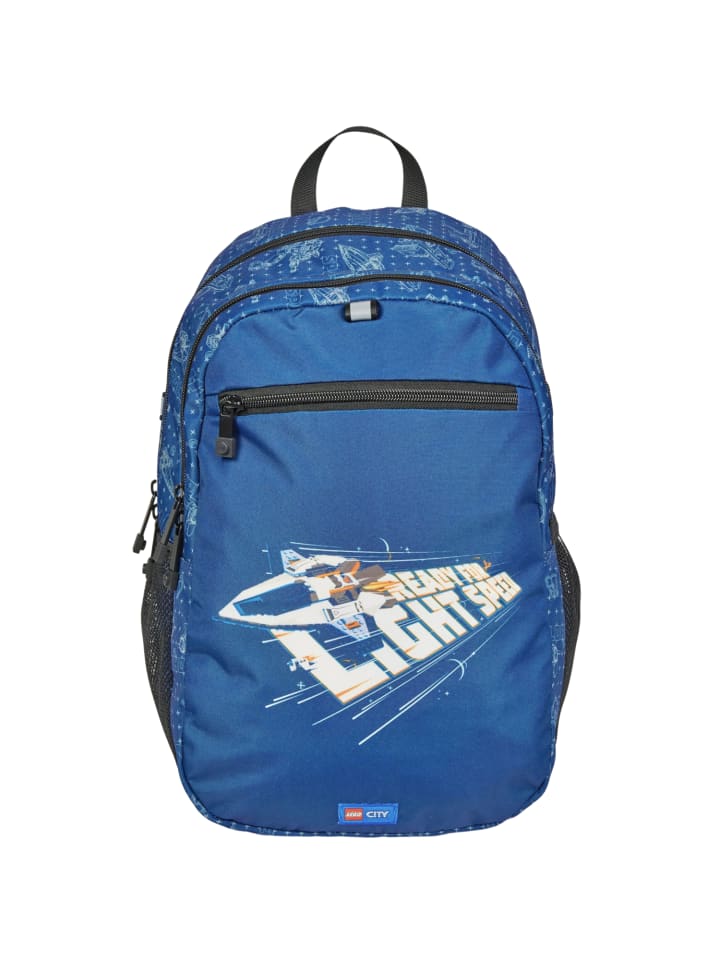 LEGO City Extended Backpack in Blau