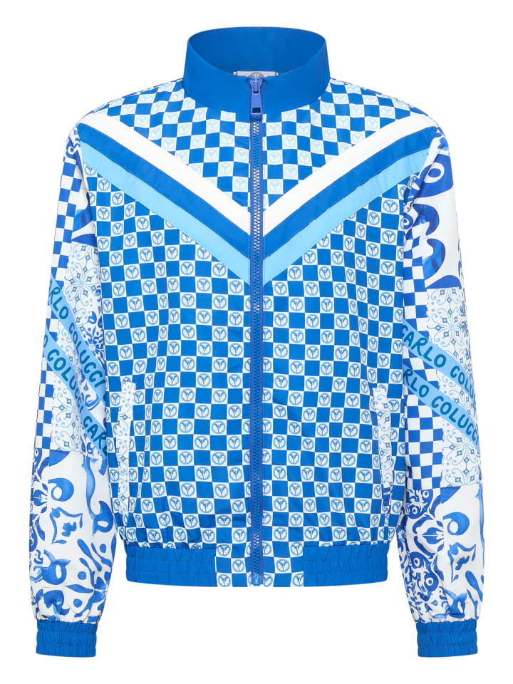 Sweatjacke Fedrizzi in Royalblau