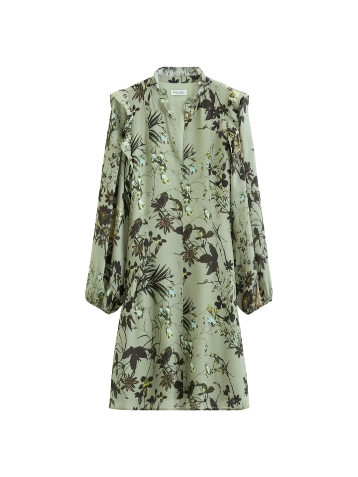 Kurzes Kleid A-Shape in Light Green