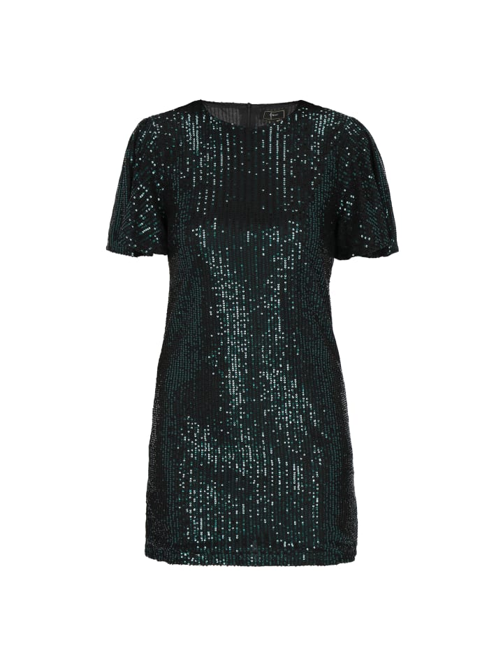 Women Dress in dark green