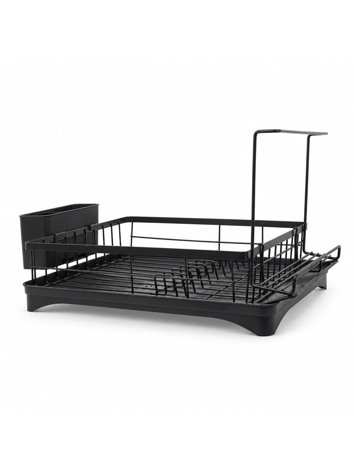 Abtropfgestell in Schwarz - (B)51 x (H)27,5 x (T)29,5 cm
