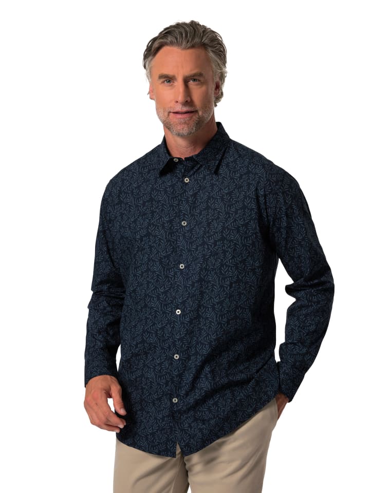 Hemd in navy blau