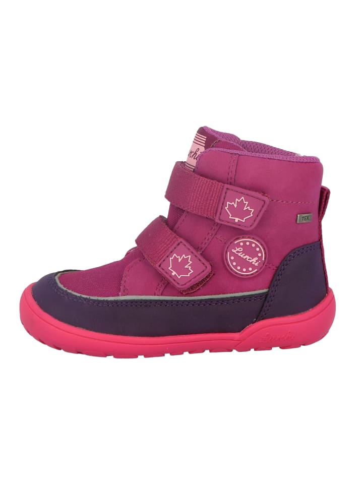 Stiefelette Jimmy-TEX Barefoot in Lila