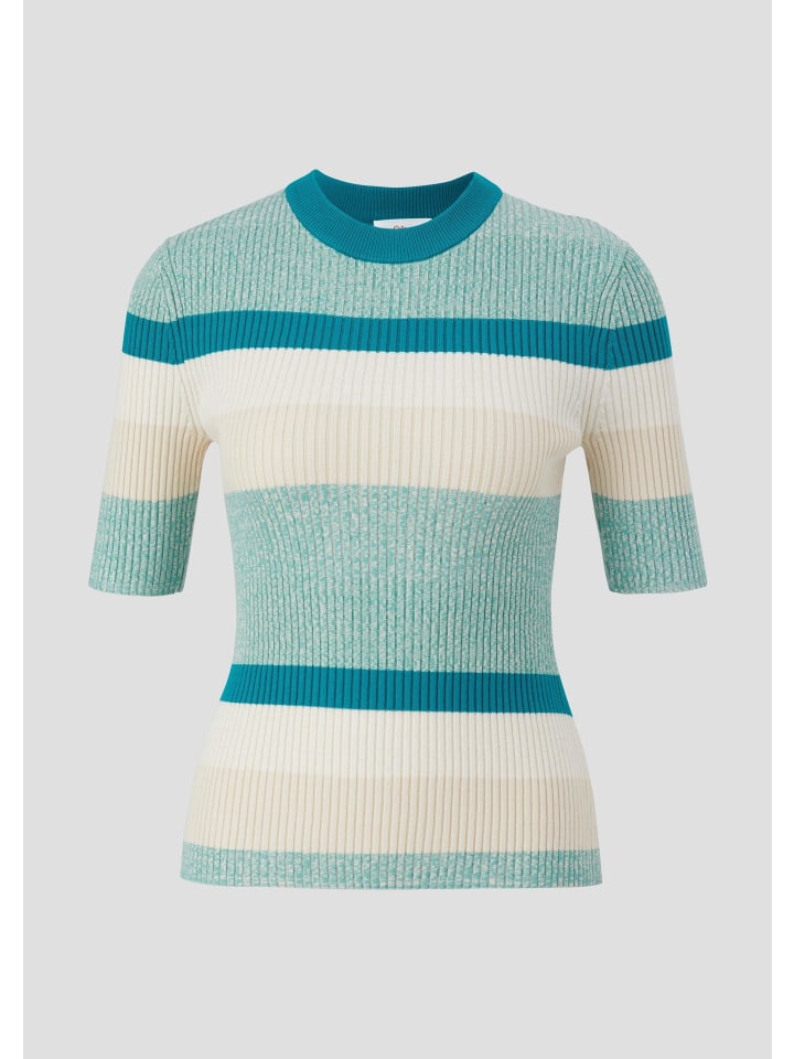 Strickpullover in 66X9_petrol