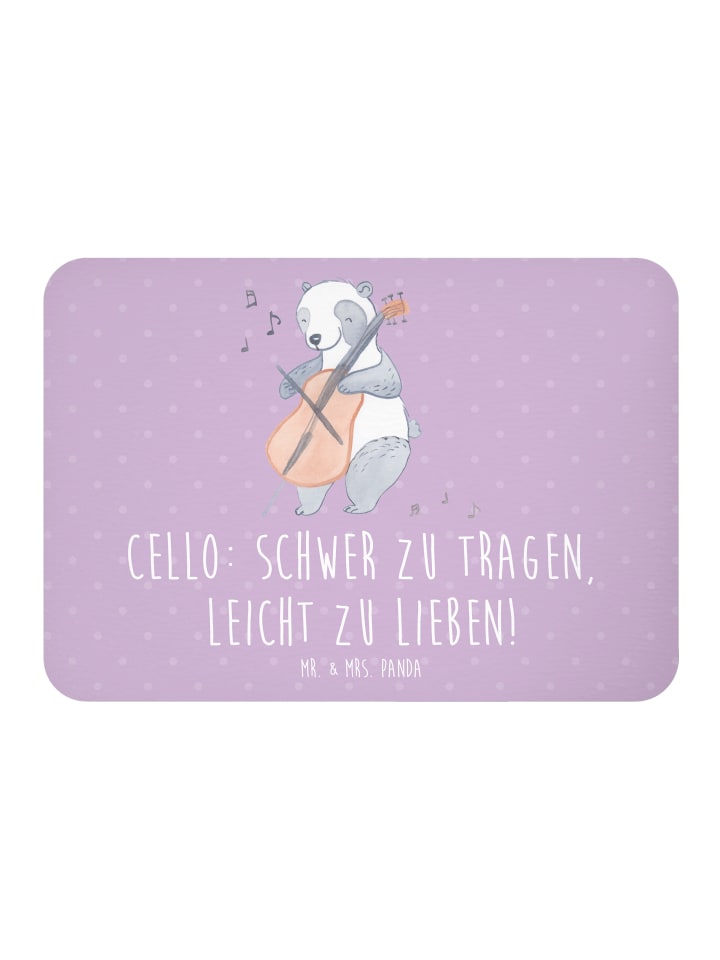 Magnet Zeichenllo Liebe mit Spruch in Lavendeltraum