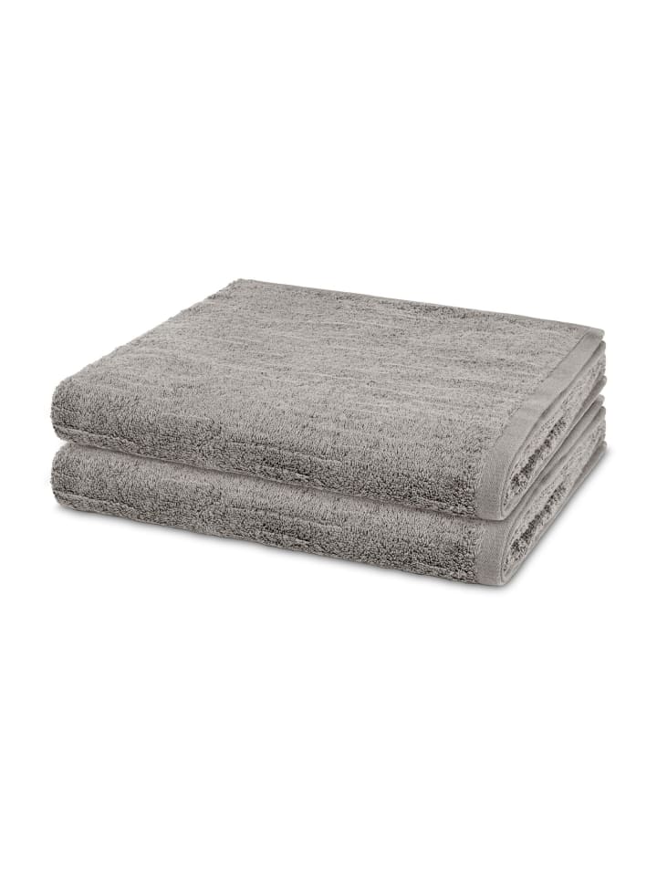 2 X Duschtuch im Set Premium in Flanell