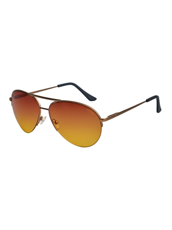 Sonnenbrille in Gold