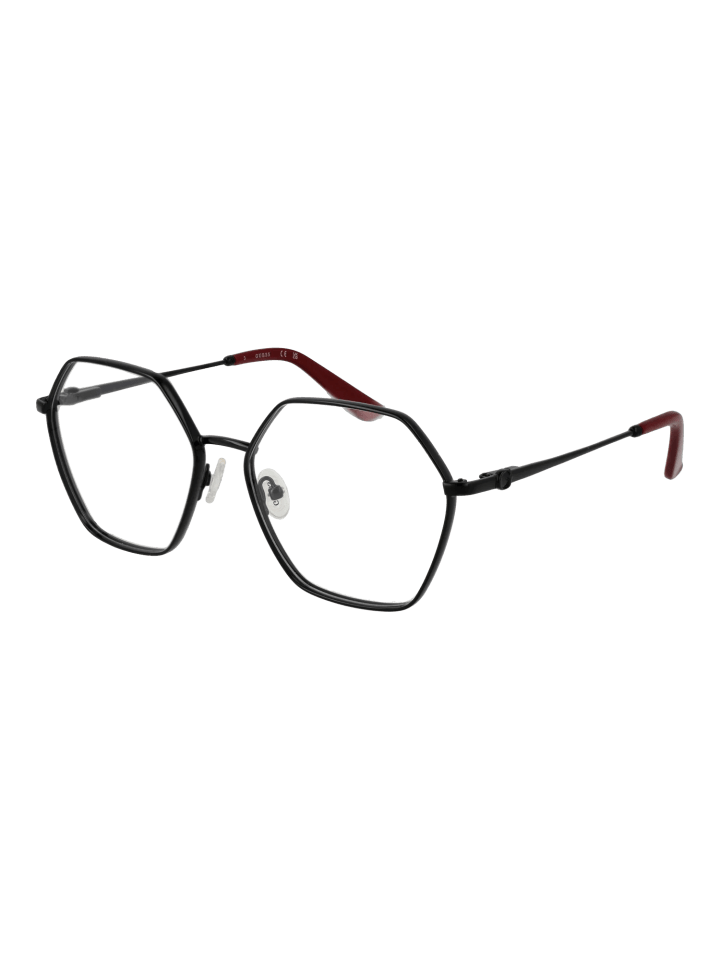 Damen Optische Fassungen Geometrisch Schwarz
