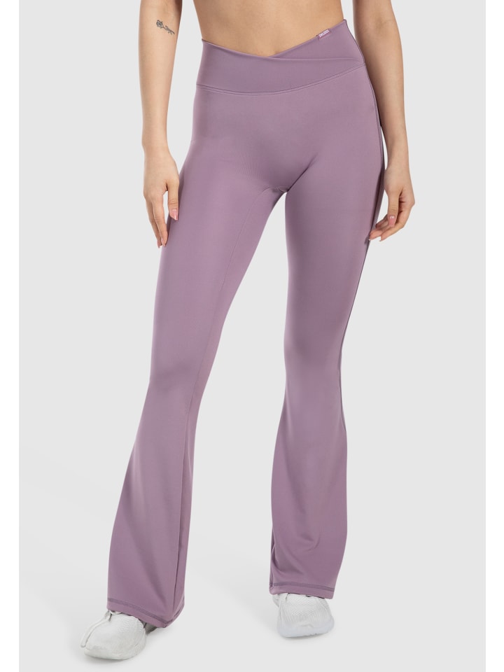 Schlagleggings Leonora in Lila