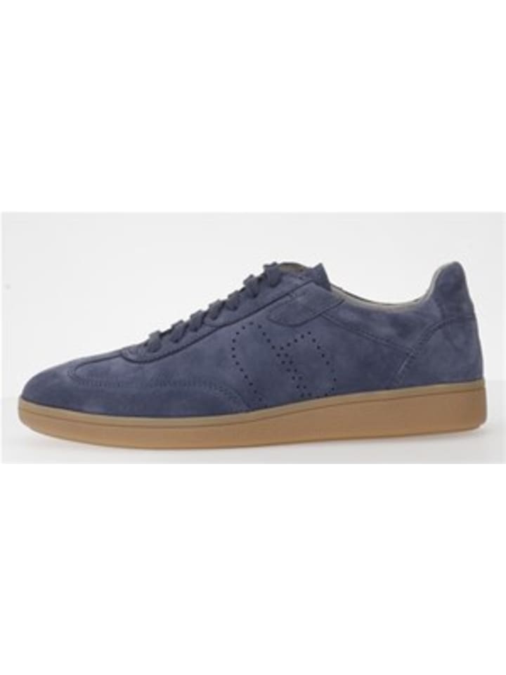 Sportlicher Schnürschuh in blau