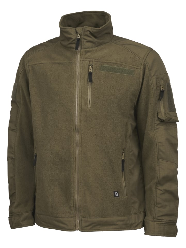 Fleece Jacket in olive