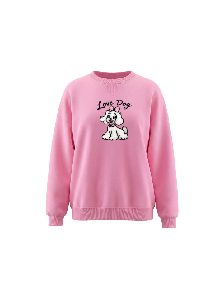 Women Sweatshirt in Pink