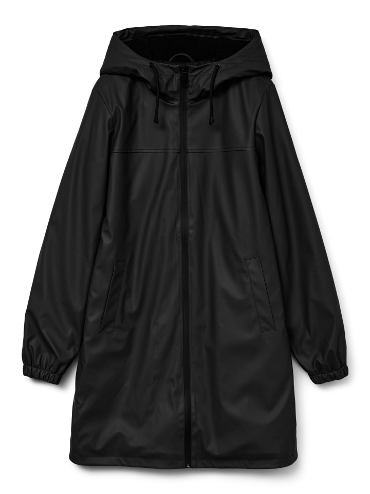 Regenmantel in Black