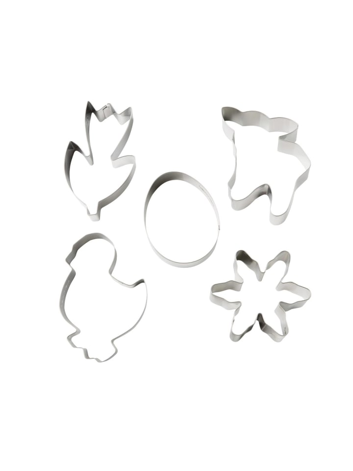Ausstecher-Set Frühlingswiese, 9x5,5x2,5 cm