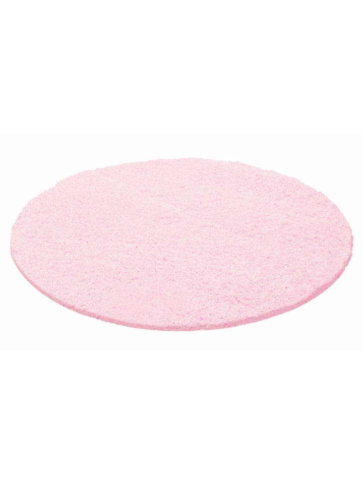 Hochflor Teppich Lux Rosa