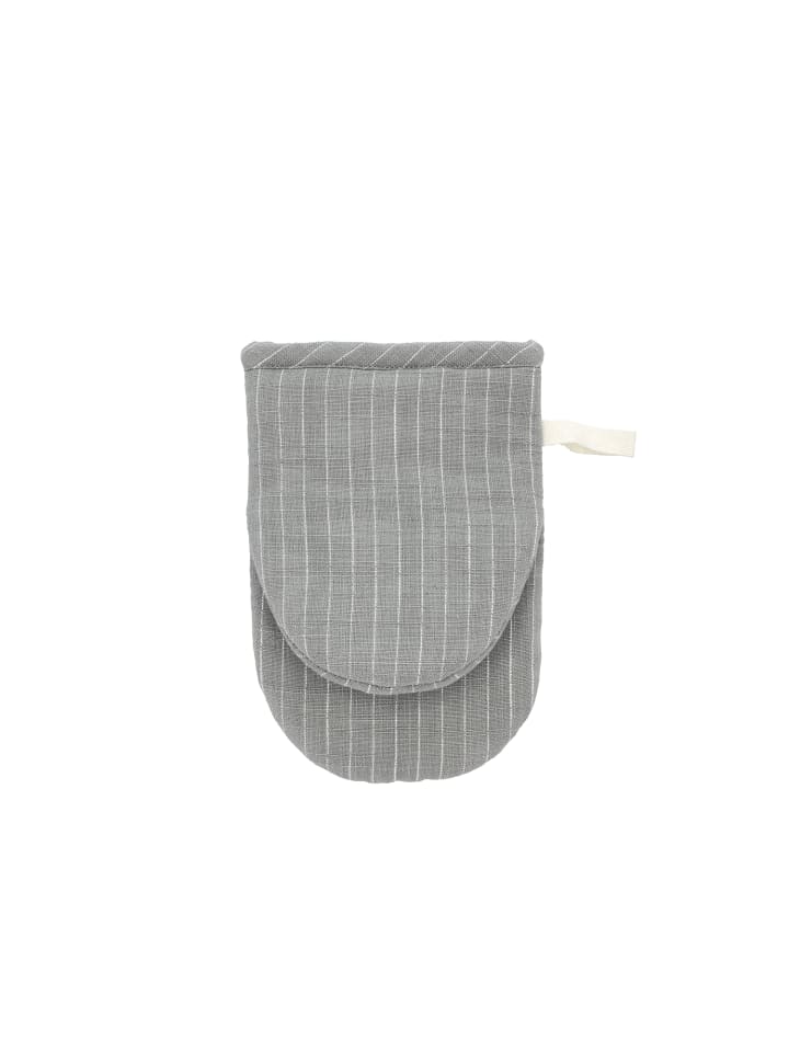 Mini-Ofenhandschuh Line in Stone Grey