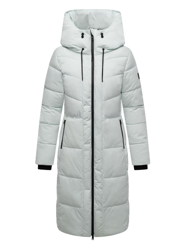 Steppmantel Schokokuss XIV in Ice Blue