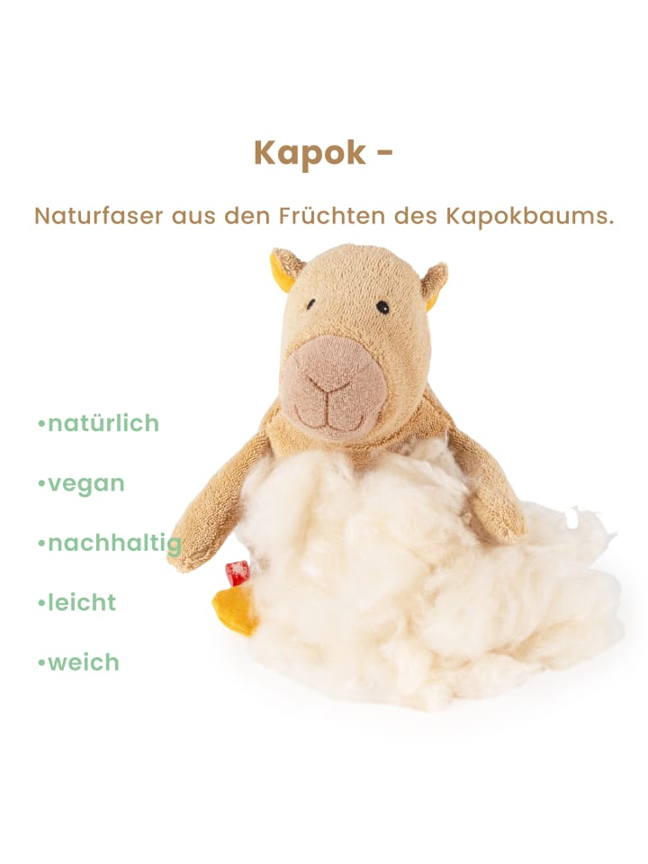Kuscheltier Capybara Natural Friends in braun