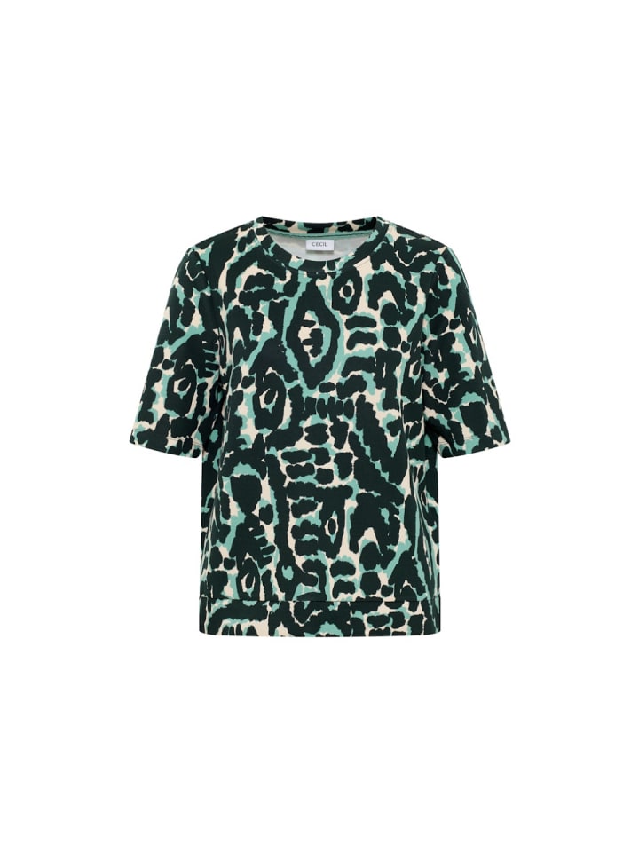 T-Shirt in ink green