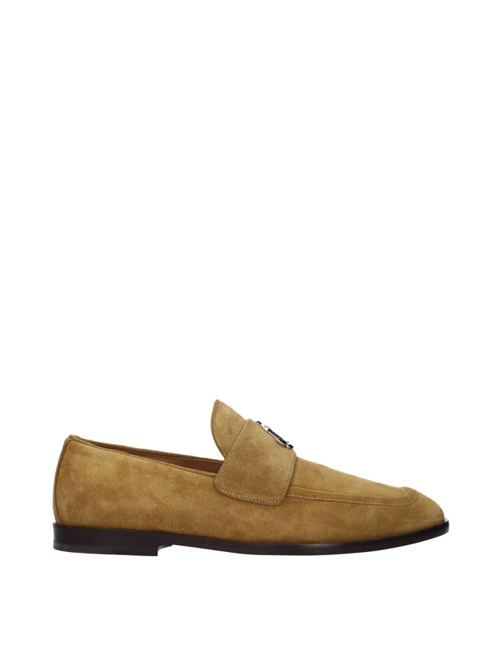 Braun Leder Slip-On Loafer