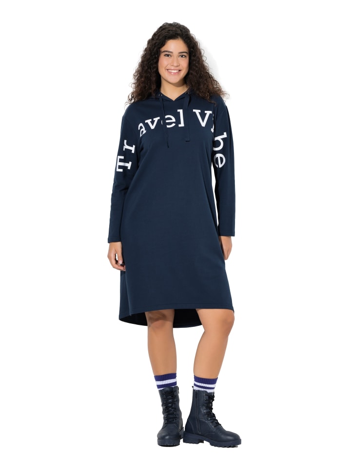 Midikleid in marine