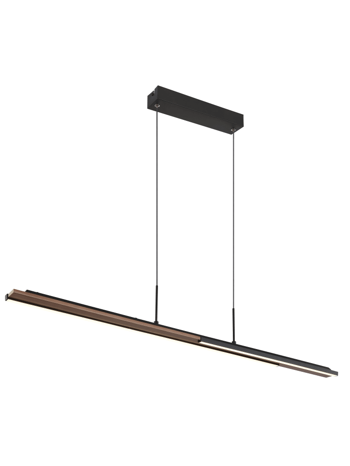 Hängeleuchte "QUITO" in black