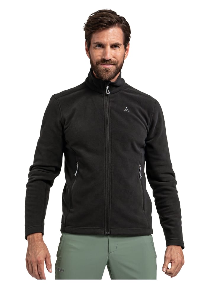 Fleecejacke Cincinnati3 in schwarz