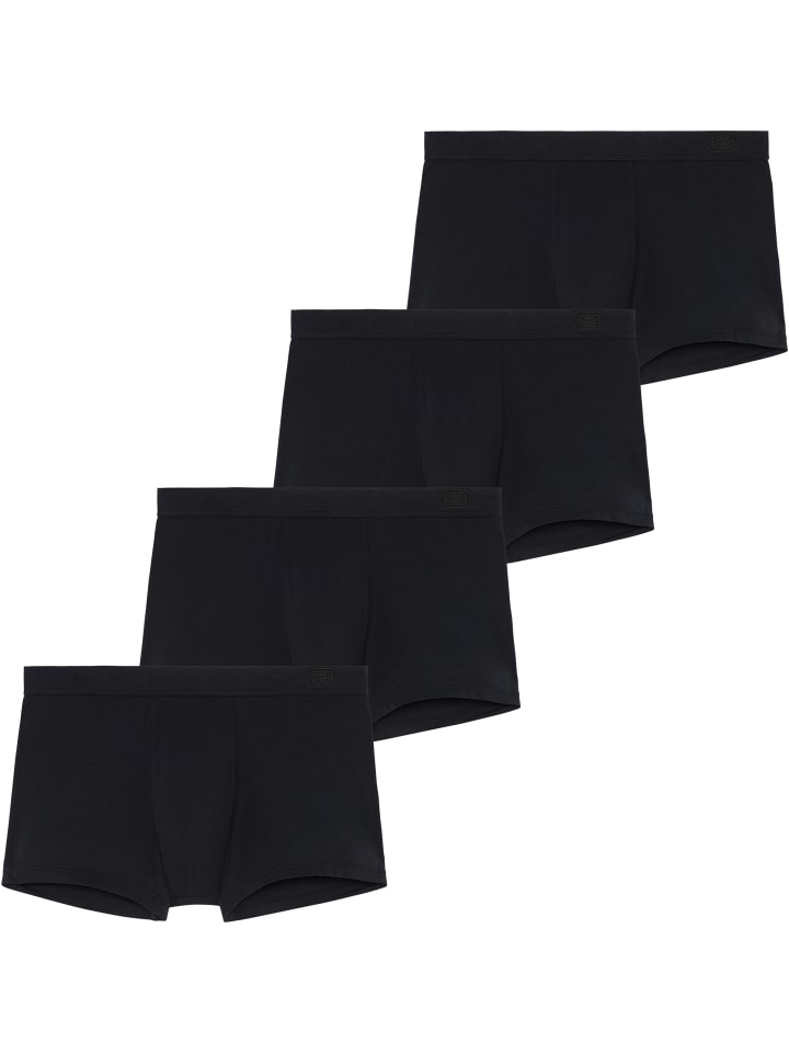 Retro Boxer Supreme Cotton in Black
