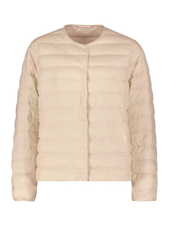 Daunen-Steppjacke mit Rundhalsausschnitt in Moonlight