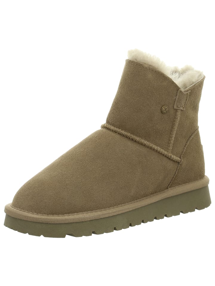 Stiefelette in grün