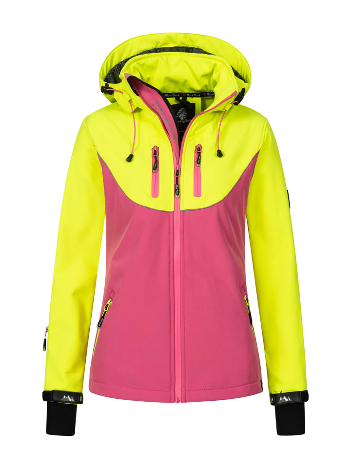 Jacke in Neonpink