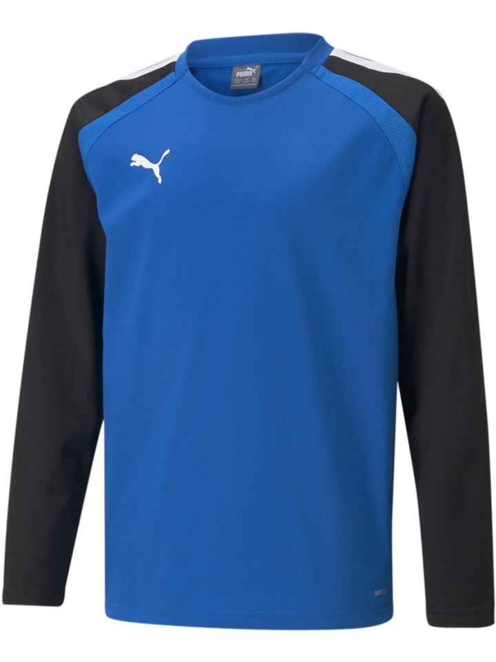 Pullover "TeamLIGA Training Sweat Jr" in Blau