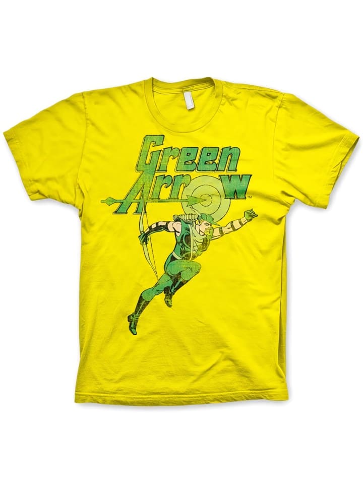 T-Shirt in Gelb