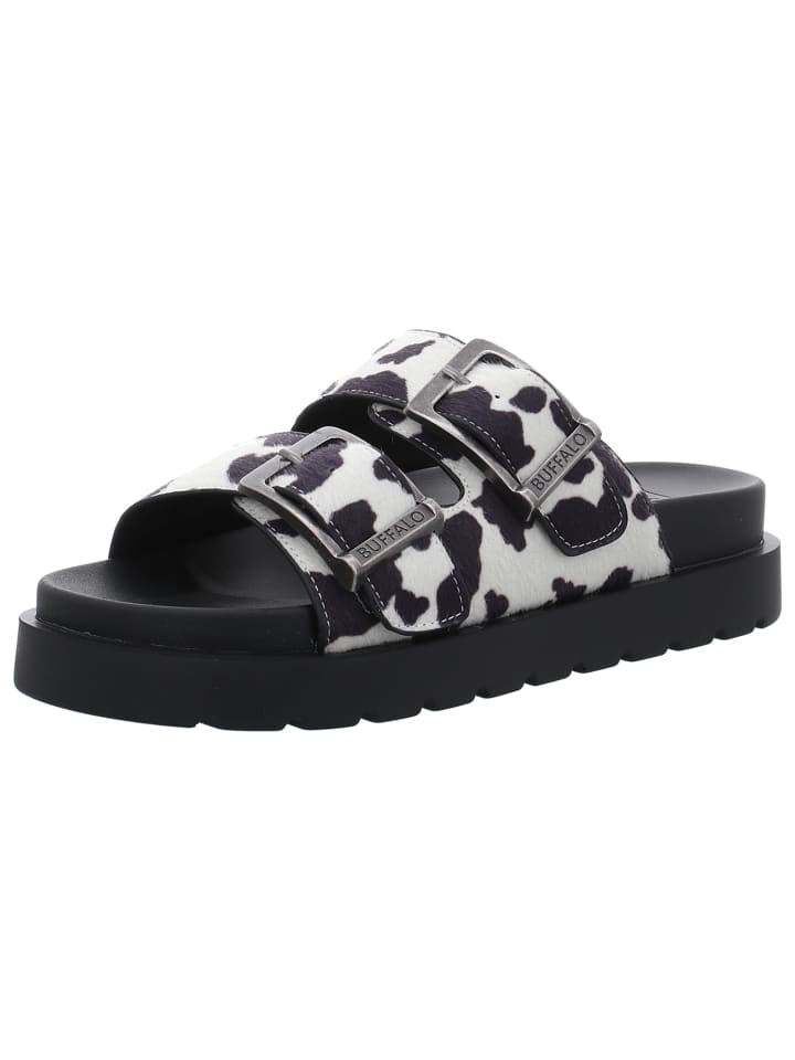 Pantolette in schwarz