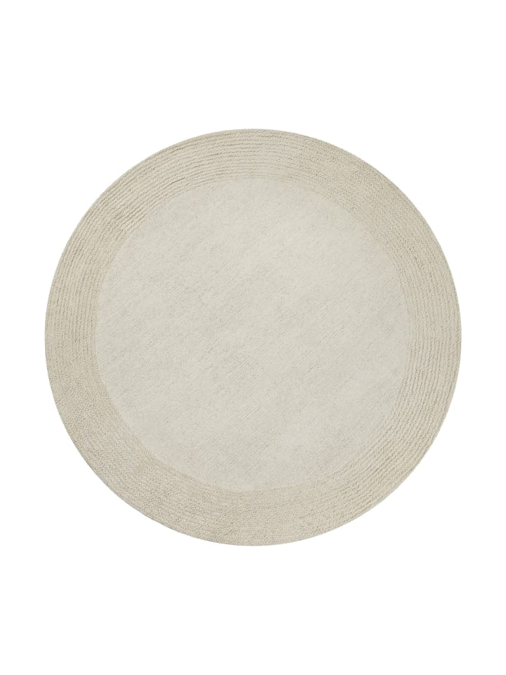 Kurzflorteppich Hamptons TWENTYONE in creme weiß