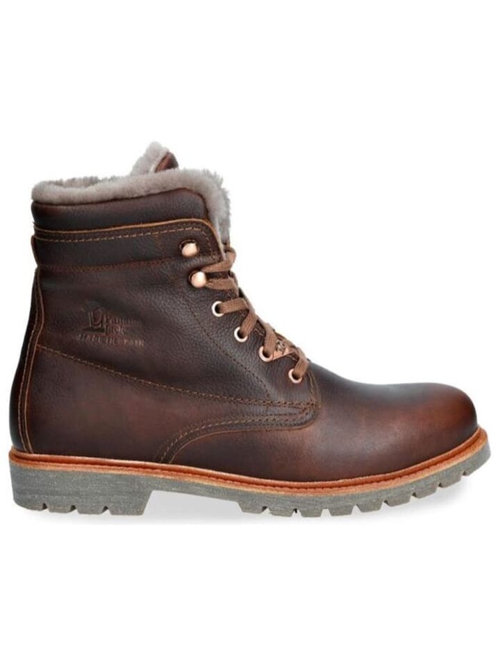 Schnürstiefelette in castagno/chestnut
