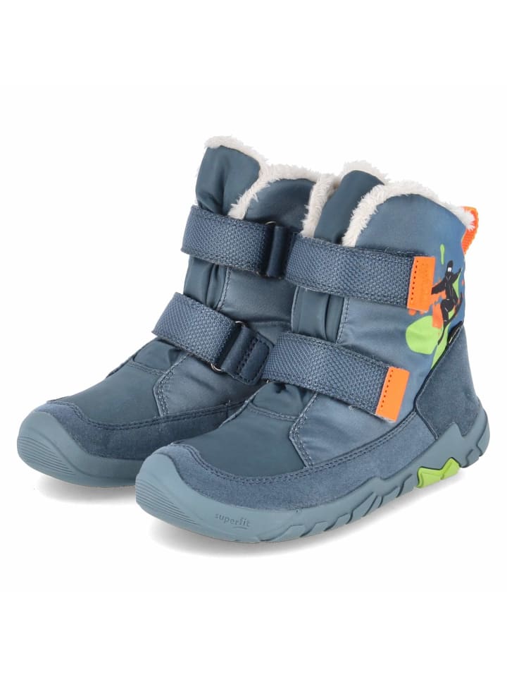 Snowboots TRACE in blau
